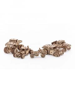 Puzzle mecanic - Set 5 masini