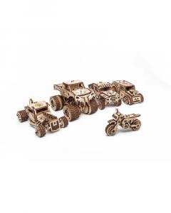 Puzzle mecanic - Set 5 masini