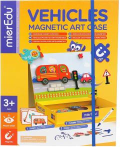 Set puzzle magnetic - Vehicule