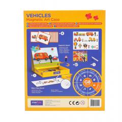 Set puzzle magnetic - Vehicule