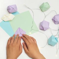 Kit origami - Crafters - Make Your Own Origami String Lights