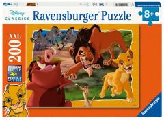Puzzle 200 piese - Disney - Regele leu