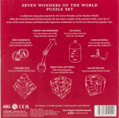 Set Puzzle 3D - Seven Wonders of the World 