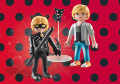 Set figurine - Adrien si Cat Noir