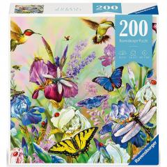 Puzzle 200 piese - Pajiste cu flori