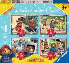 Puzzle 4 in 1 - Aventurile lui Paddington