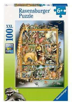 Puzzle 100 piese - Animale