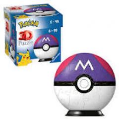 Puzzle 3D 54 piese - Pokemon - Pikaball - M