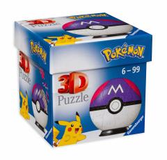 Puzzle 3D 54 piese - Pokemon - Pikaball - M