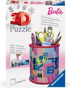 Puzzle 3D 54 piese - Suport pentru pixuri - Barbie