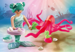 Set figurine - Sirena si caracatita