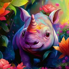 Puzzle 3X49 piese - Pui de animale