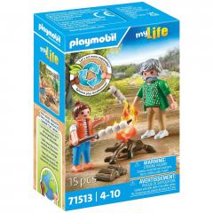 Set figurine - Foc de tabara cu bezele