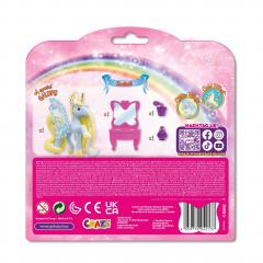 Set figurina cu accesorii - Galupy - Beauty Set - Unicorn