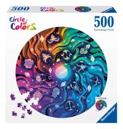 Puzzle 500 piese - Circle of Colors - Cerc astronomie
