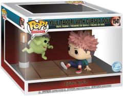 Figurina - Pop! Moment Jujutsu Kaisen: Yuji Itadori with Cursed Doll