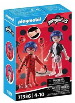 Set figurine - Miraculous - Marinette si Ladybug