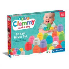 Set 20 cuburi din burete - Clemmy