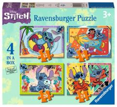 Puzzle 4 in 1 - Disney - Stitch