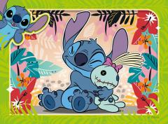 Puzzle 4 in 1 - Disney - Stitch