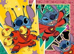 Puzzle 4 in 1 - Disney - Stitch