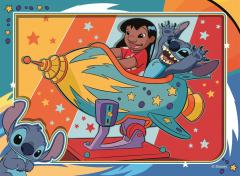 Puzzle 4 in 1 - Disney - Stitch