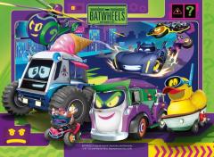 Puzzle 4 in 1 - DC - Batwheels