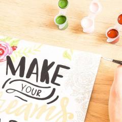 Set pictura pe numere - Creart - Make Your Dreams Happen