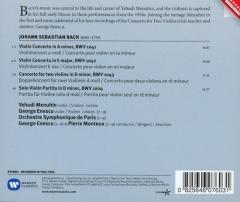 Bach: Violin Concertos BWV 1041-1041. Double Concerto BWV 1043. Partita No 2: Chaconne