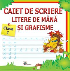 Caiet de scriere litere de mana si grafisme