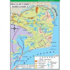 Mapa hartilor geografice - Geografia Romaniei