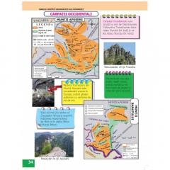 Atlas de geografie a Romaniei clasa a IV-a