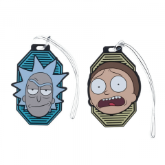 Set 2 Brelocuri pentru Bagaj - Rick and Morty