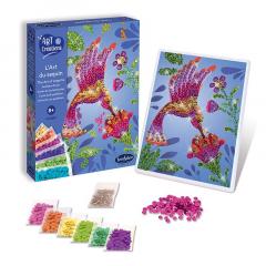 Kit creativ - The Art of Sequins - Colibri