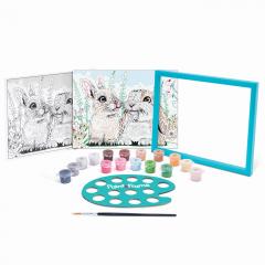 PICTEAZA SI INRAMEAZA IEPURASII DRAGUTI