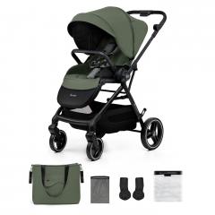 Carucior pentru bebelusi - Yoxi - Verde