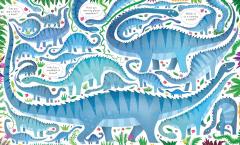 Puzzle - Dinosaurs, 300 piese