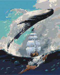 Pictura pe numere - Stapanul marii, 40x50 cm