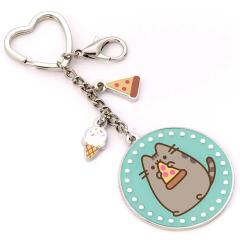 Breloc - Pusheen the Cat and Pizza