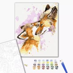 Pictura pe numere - Iubire neconditionata, 40x50 cm