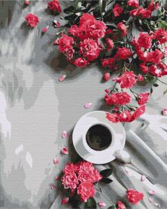 Pictura pe numere - Armonie de arome, 40x50 cm