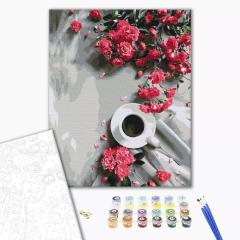 Pictura pe numere - Armonie de arome, 40x50 cm