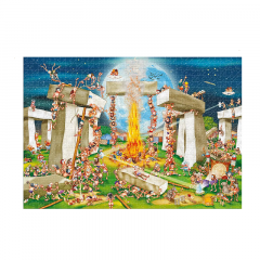 Puzzle 1000 piese - Cartoon Collection - Stonehenge