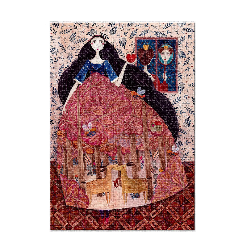 Puzzle 1000 Pezzi D-Toys 'Primavera' Di Andrea Kürti - Dimensioni 68x47 Cm