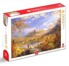 Puzzle 1000 piese - Jasper Francis Cropsey - Starrucca Viaduct Pennsylvania