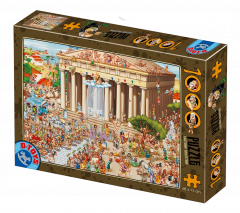 Puzzle 1000 piese - Cartoon Collection - Acropolis