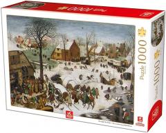 Puzzle 1000 piese - The Numbering at Bethlehem