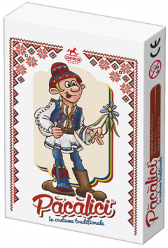 Carti de joc - Pacalici Scarpinici in costume populare