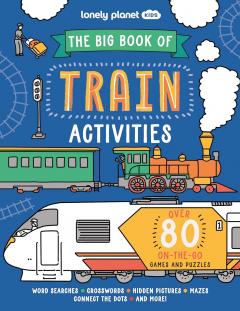 Coperta cărții The Big Book of Train Activities