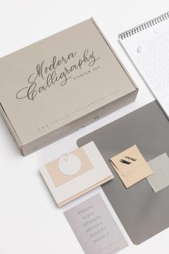 Set caligrafie moderna